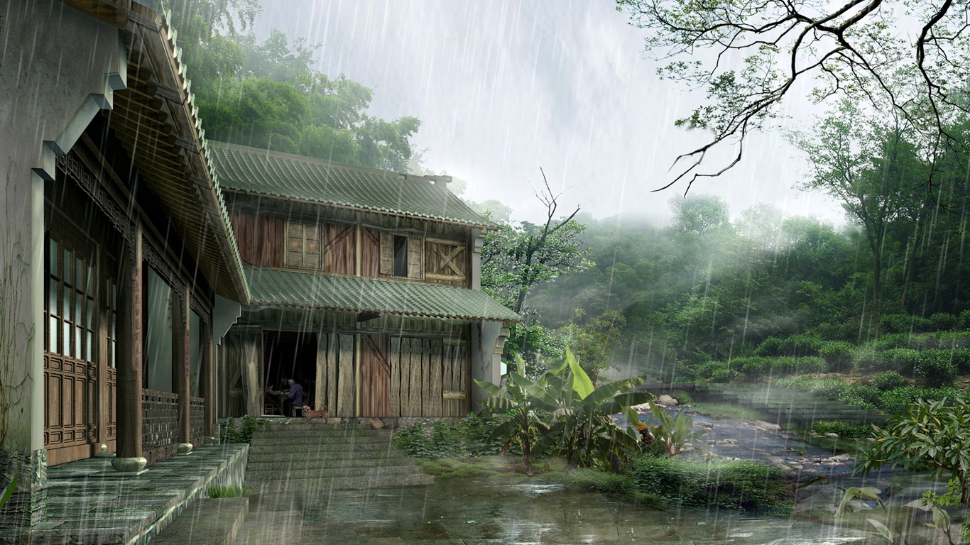 建築園林精美壁紙 #30 - 1366x768