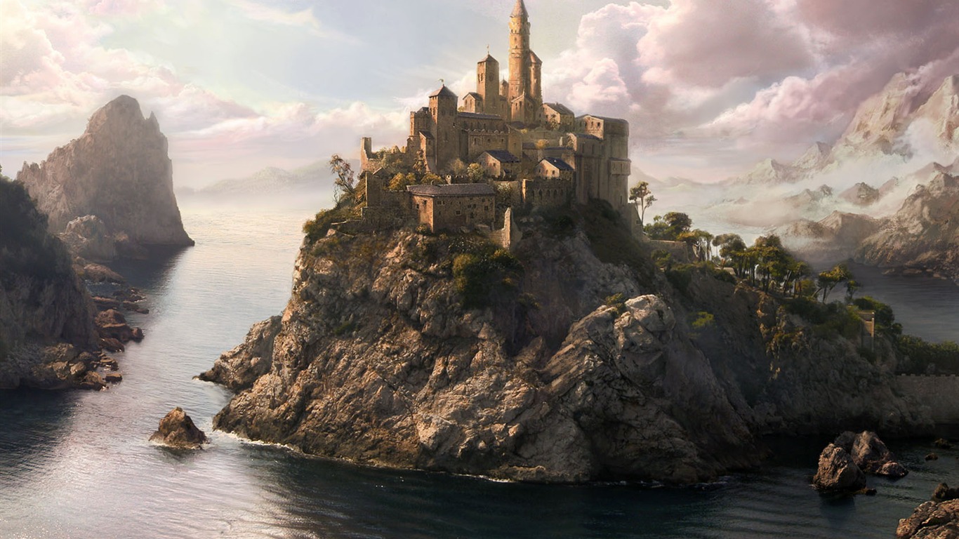 Play Scene exquisite wallpaper #5 - 1366x768