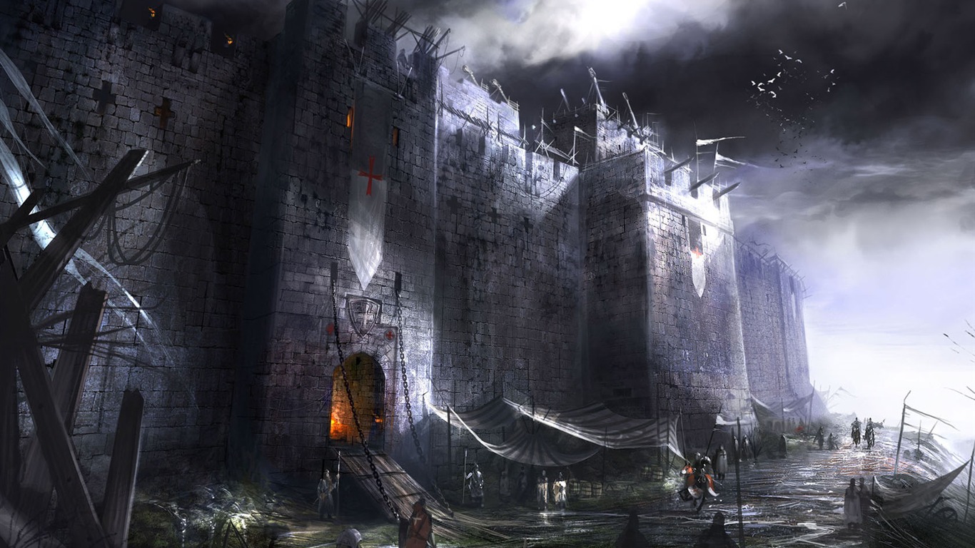遊戲場景精美壁紙 #12 - 1366x768