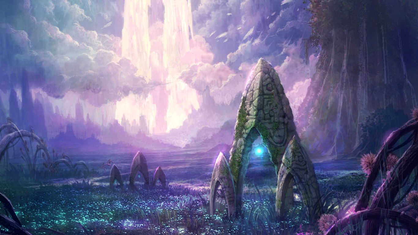 遊戲場景精美壁紙 #19 - 1366x768