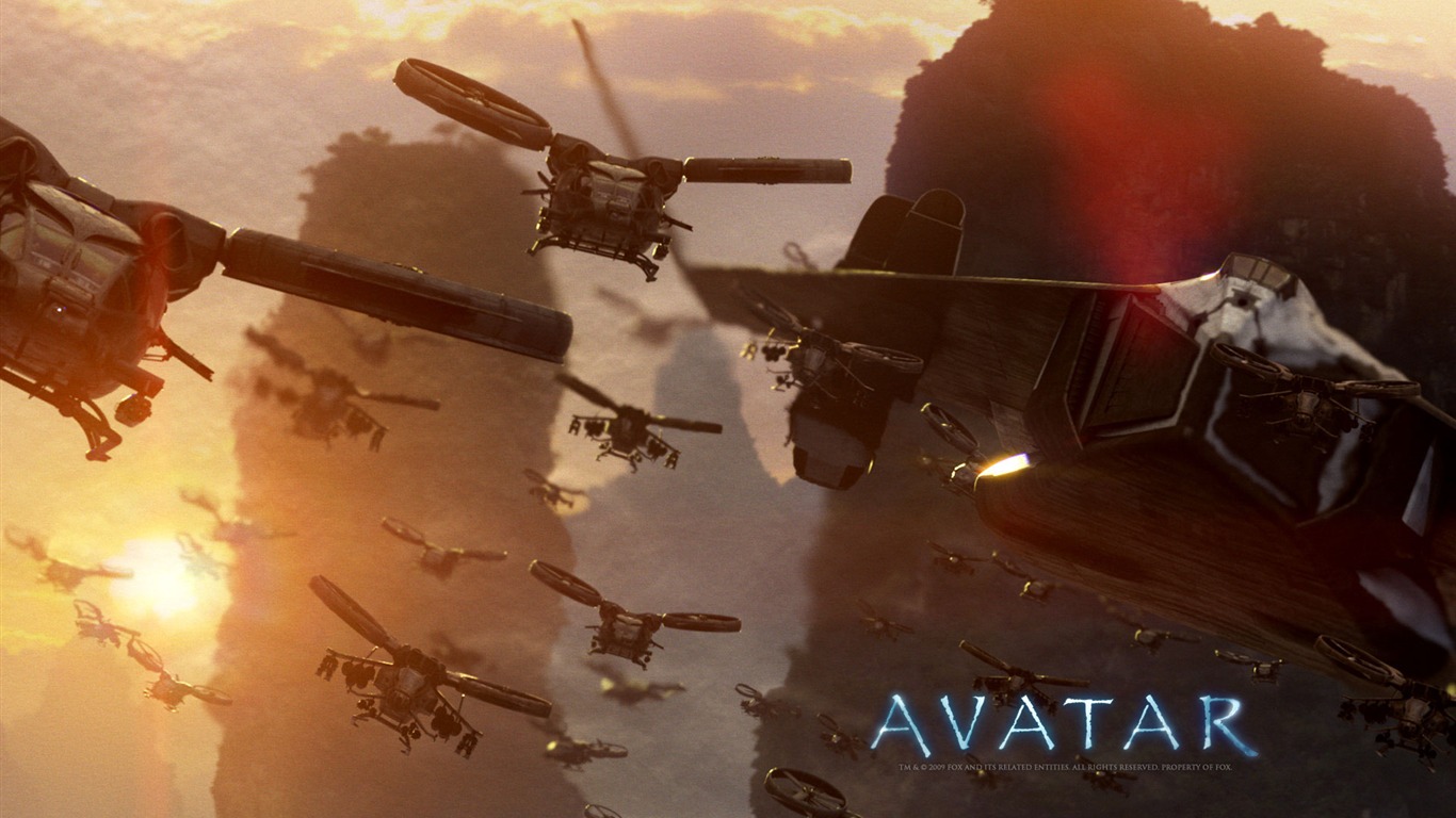 Avatar HD tapetu (1) #17 - 1366x768