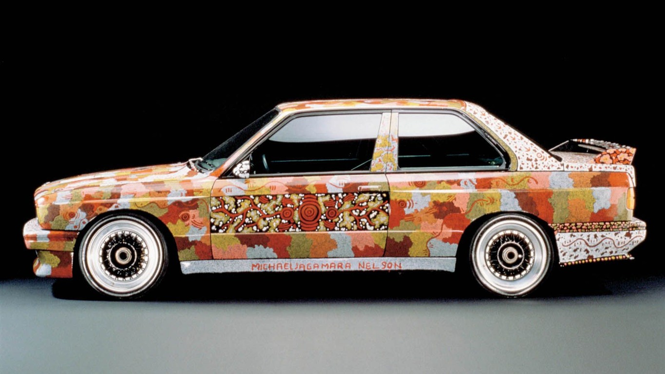 宝马BMW-ArtCars壁纸2 - 1366x768