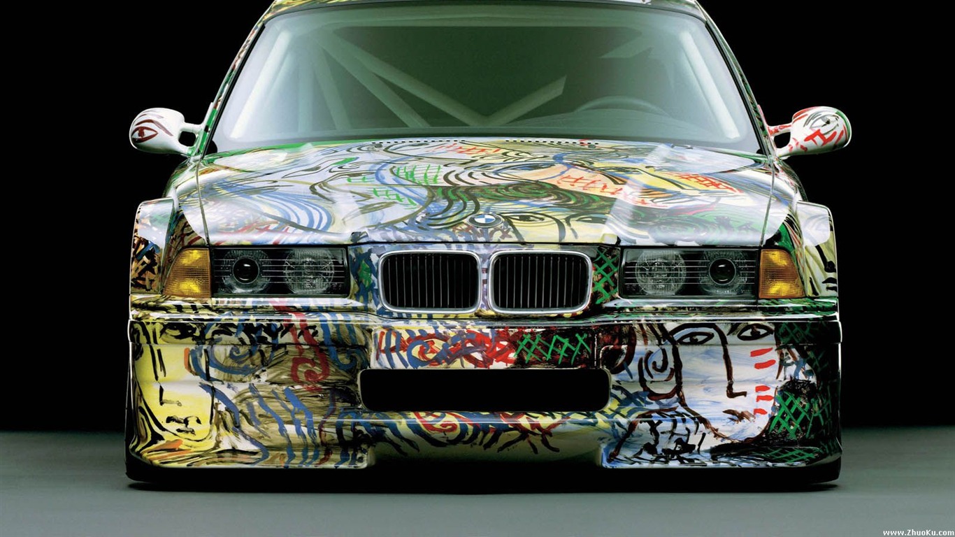 寶馬BMW-ArtCars壁紙 #5 - 1366x768