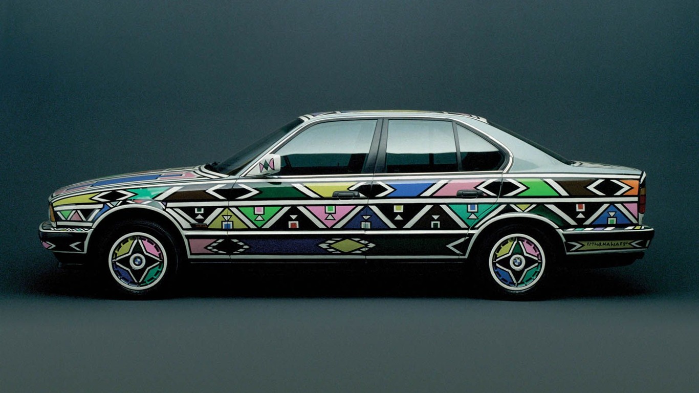 宝马BMW-ArtCars壁纸7 - 1366x768