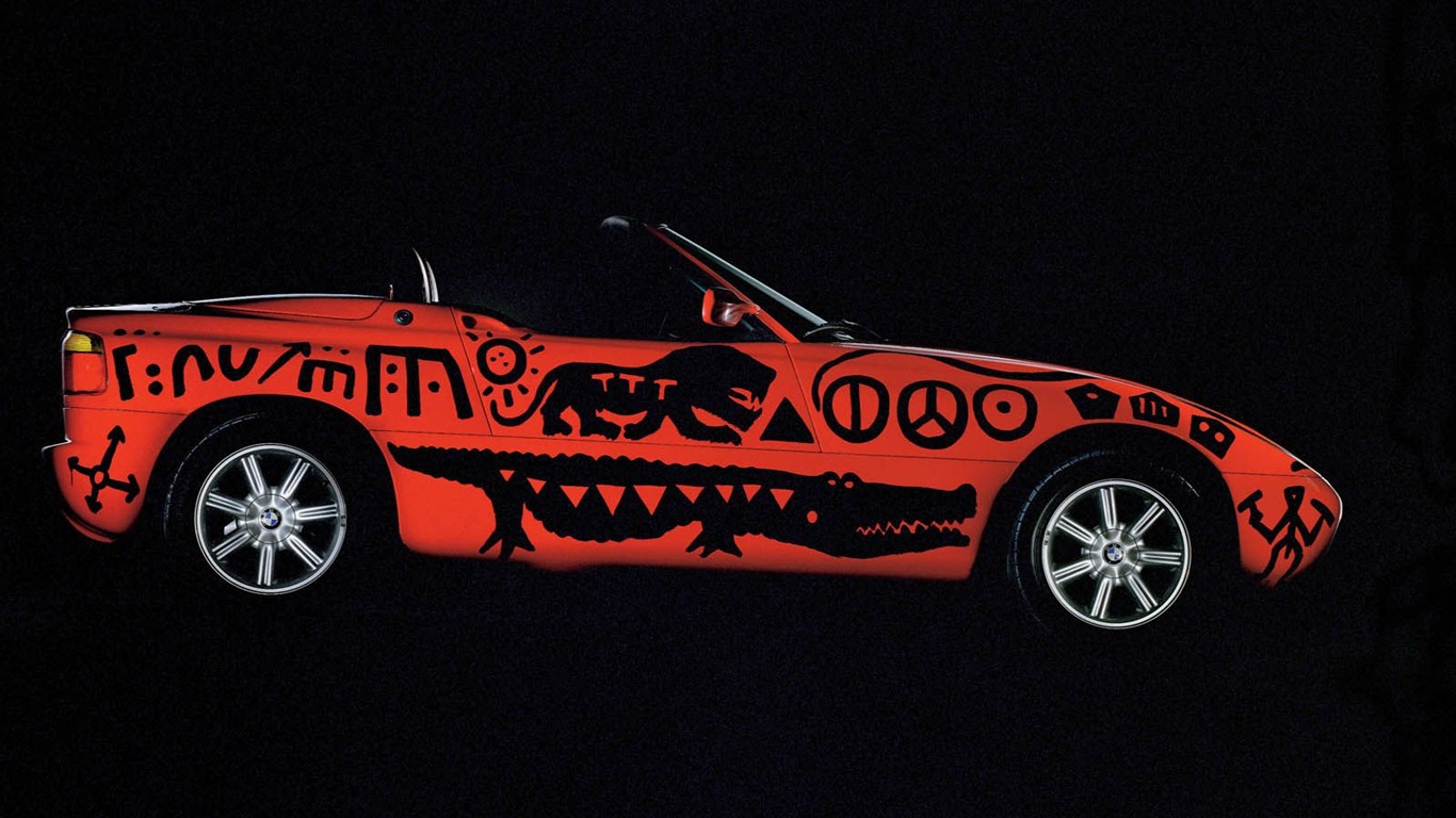 宝马BMW-ArtCars壁纸8 - 1366x768