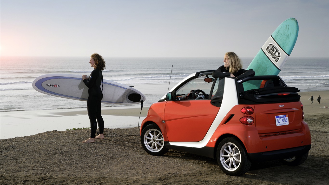 Smart venkovní foto Wallpaper #2 - 1366x768