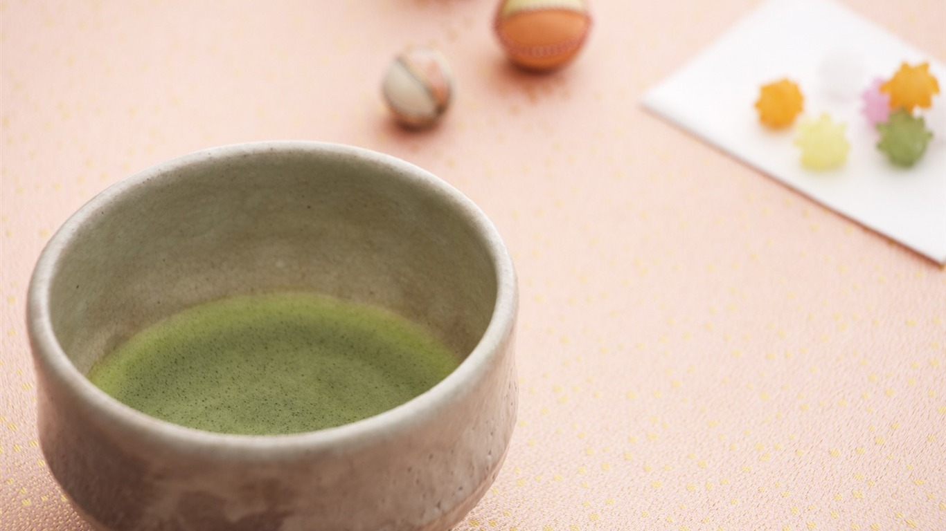 Fondo de pantalla de fotos Ceremonia del té japonesa #6 - 1366x768