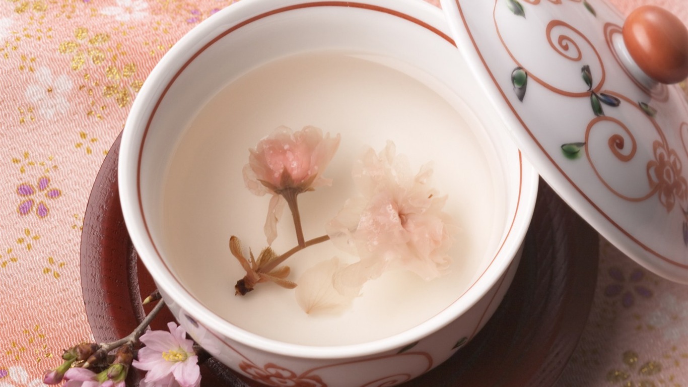 日本茶道攝影壁紙 #7 - 1366x768