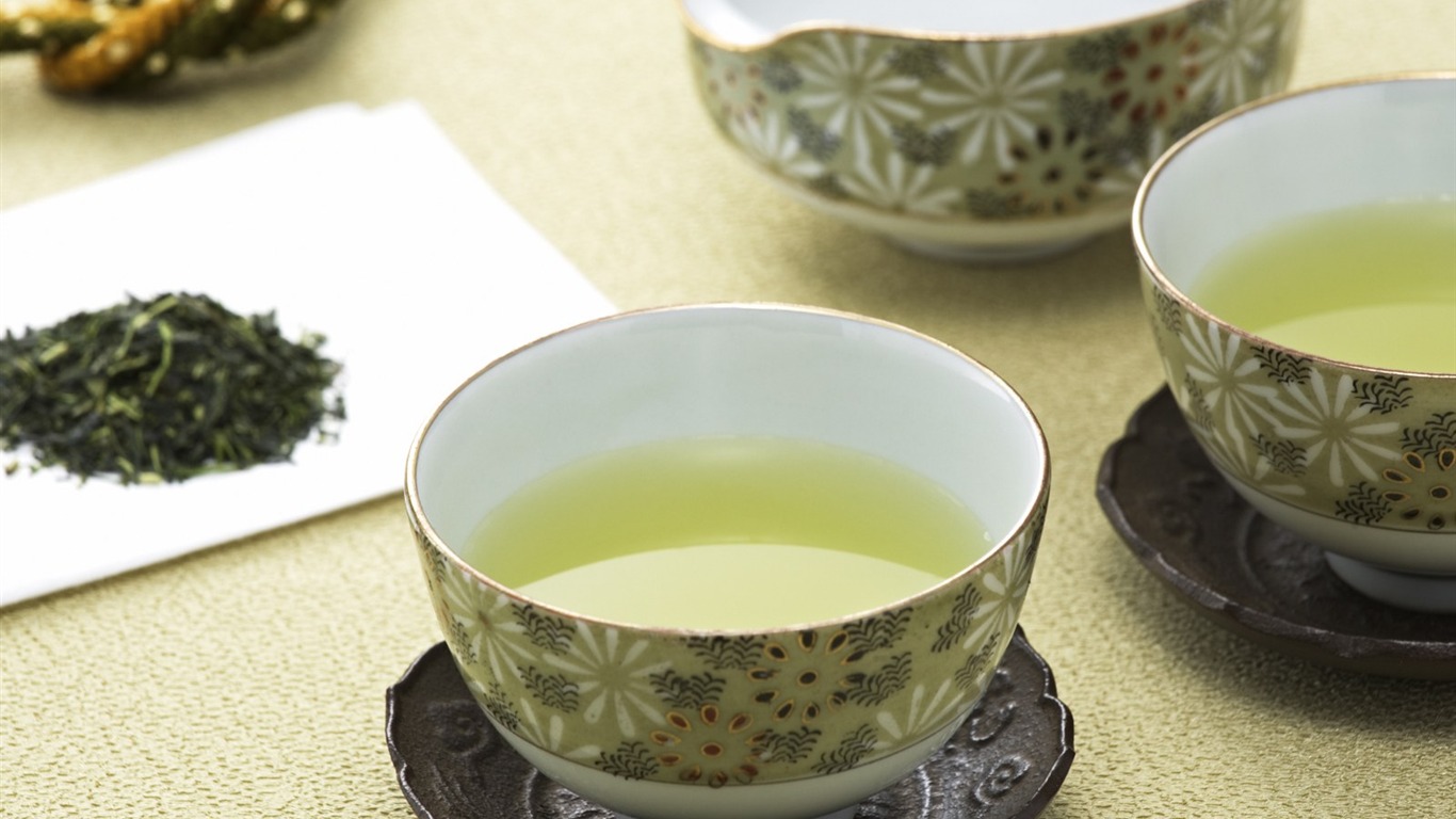 japonského čajového obřadu Foto Wallpaper #9 - 1366x768