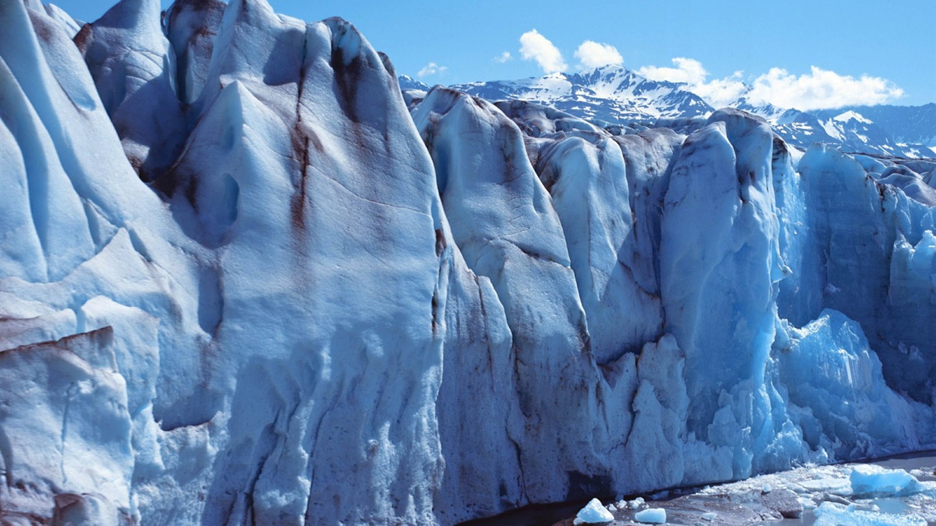 fondos de escritorio de alta definición de invierno la nieve fresca escena #25 - 1366x768