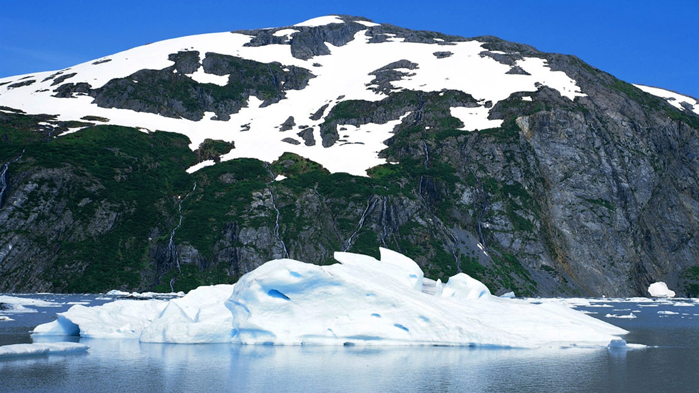 fondos de escritorio de alta definición de invierno la nieve fresca escena #28 - 1366x768