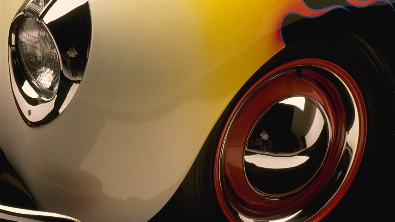 老式汽車車模壁紙 #4 - 1366x768