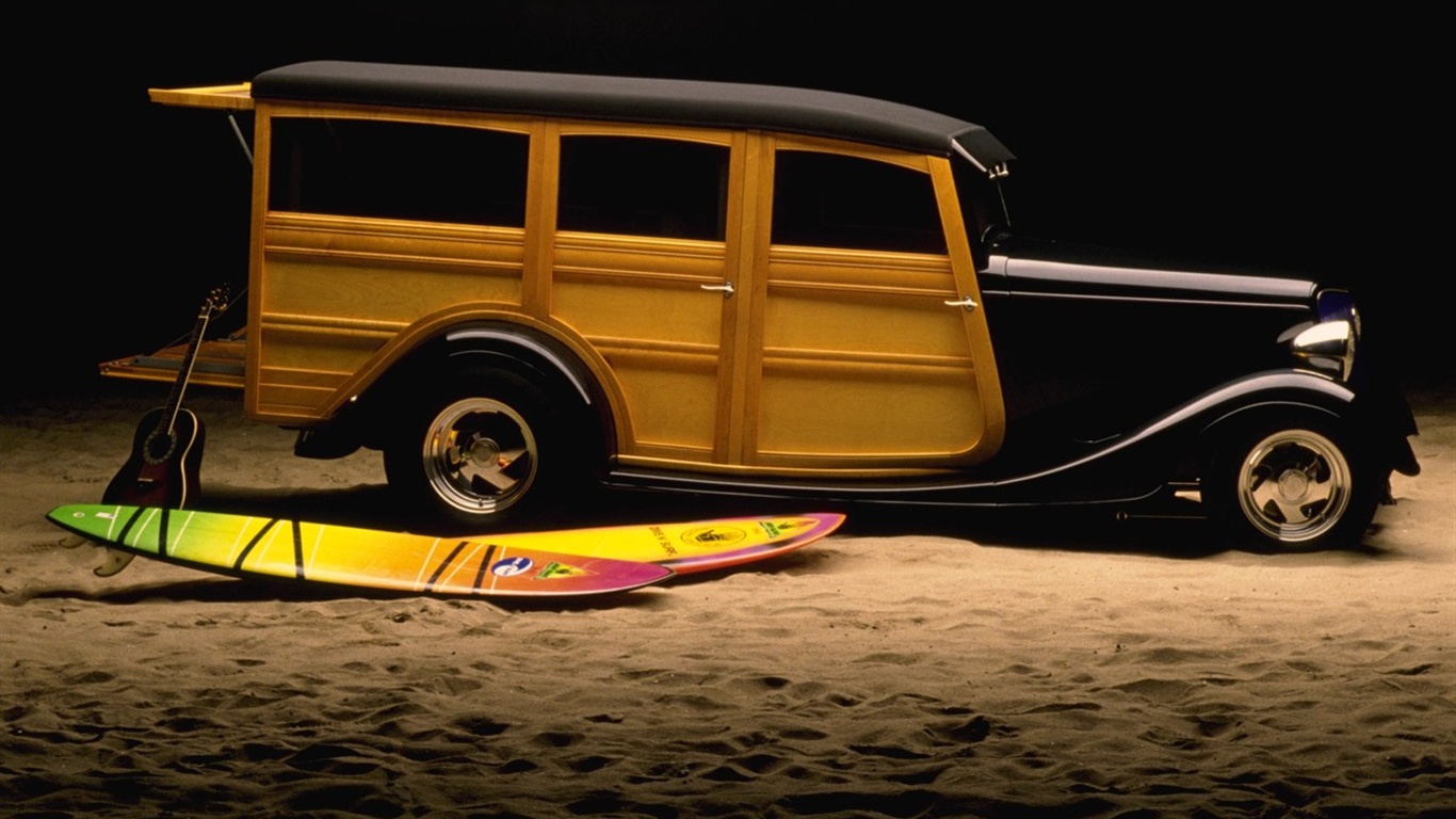 老式汽車車模壁紙 #20 - 1366x768