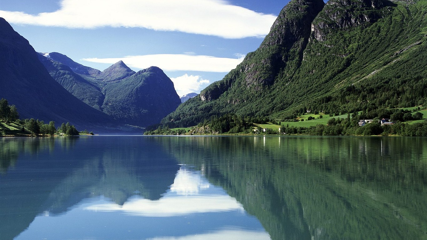 Fond d'écran paysage européen belle #25 - 1366x768