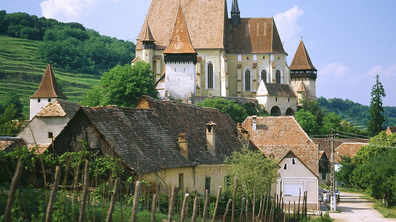 Fond d'écran paysage européen belle #31 - 1366x768