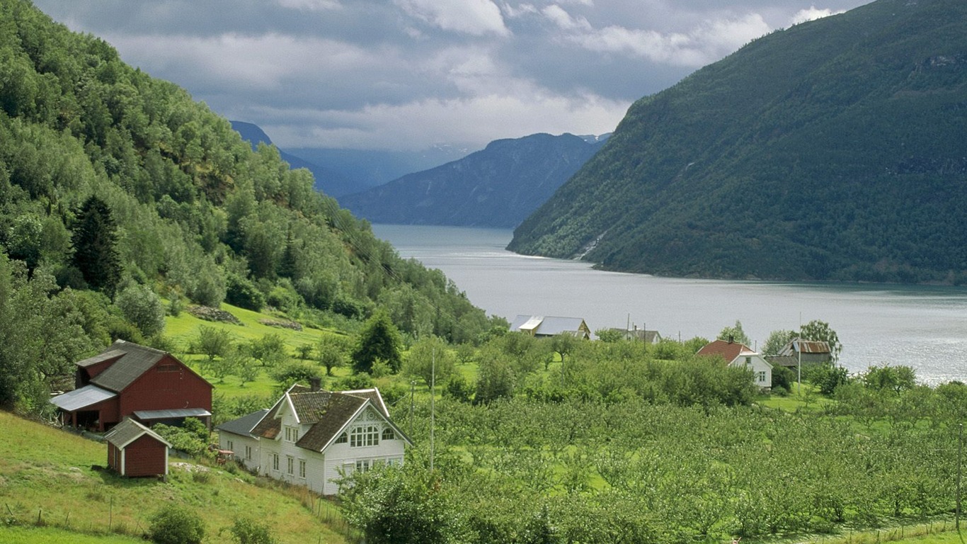 Fond d'écran paysage européen belle #38 - 1366x768