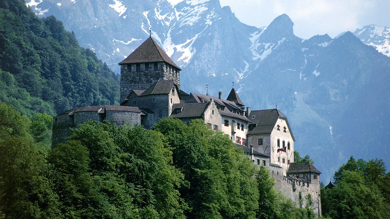 Fond d'écran paysage européen belle #39 - 1366x768