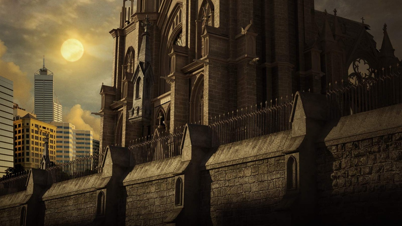 Sanctuary wallpaper #7 - 1366x768