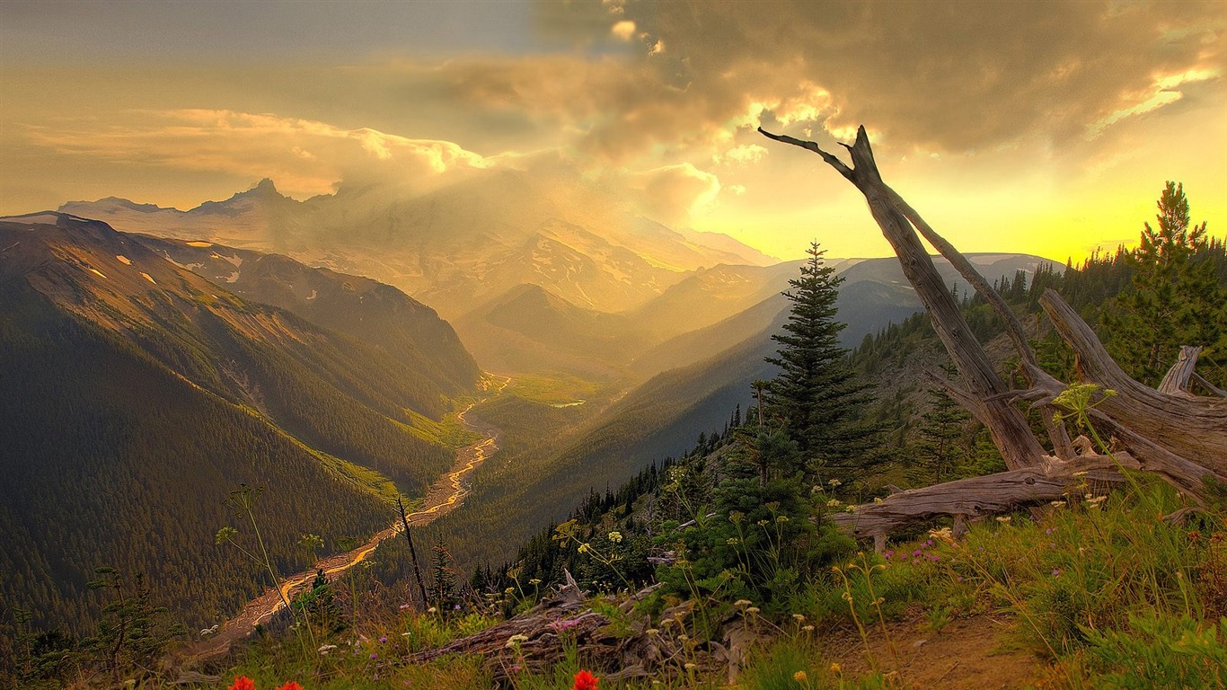 迷人風光 高清壁紙 #19 - 1366x768