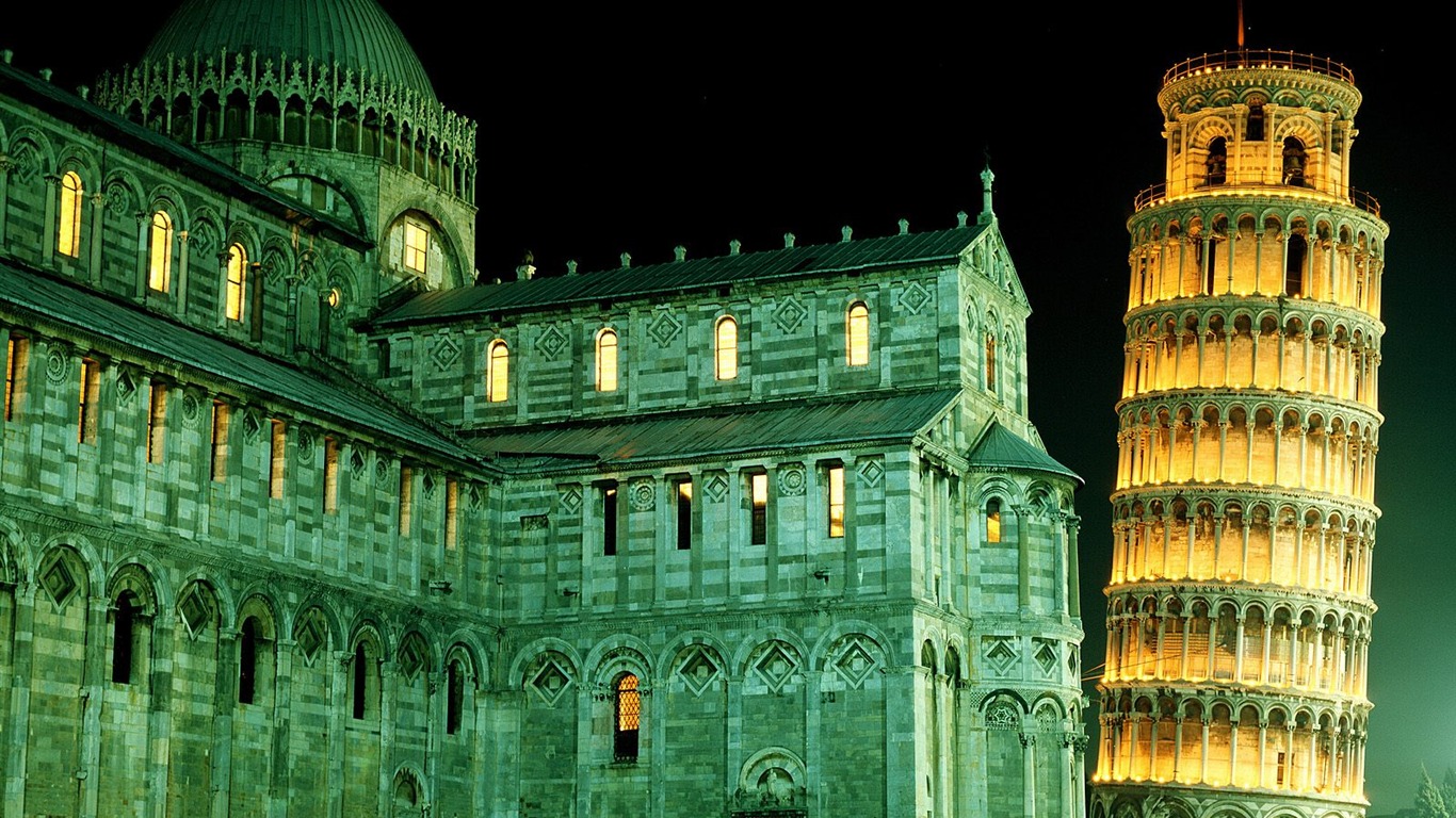 HD Architectural Desktop Tapety #8 - 1366x768