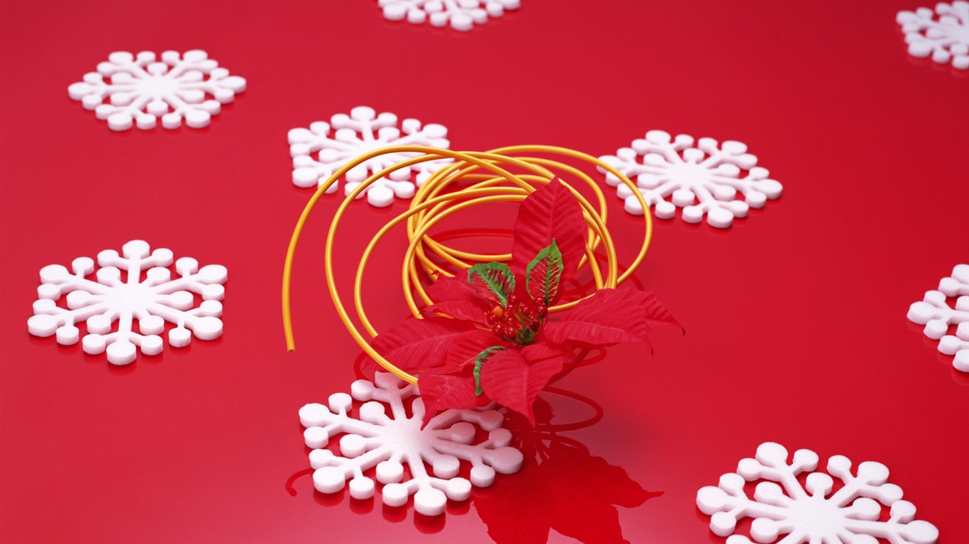 vánoční terénní řady tapety (5) #7 - 1366x768
