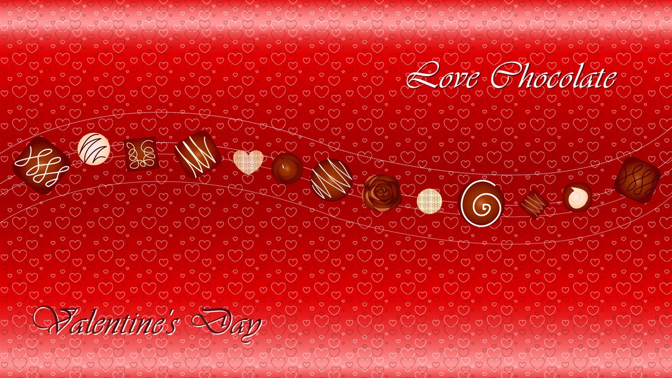 Valentine's Day Thème d'écran (1) #2 - 1366x768