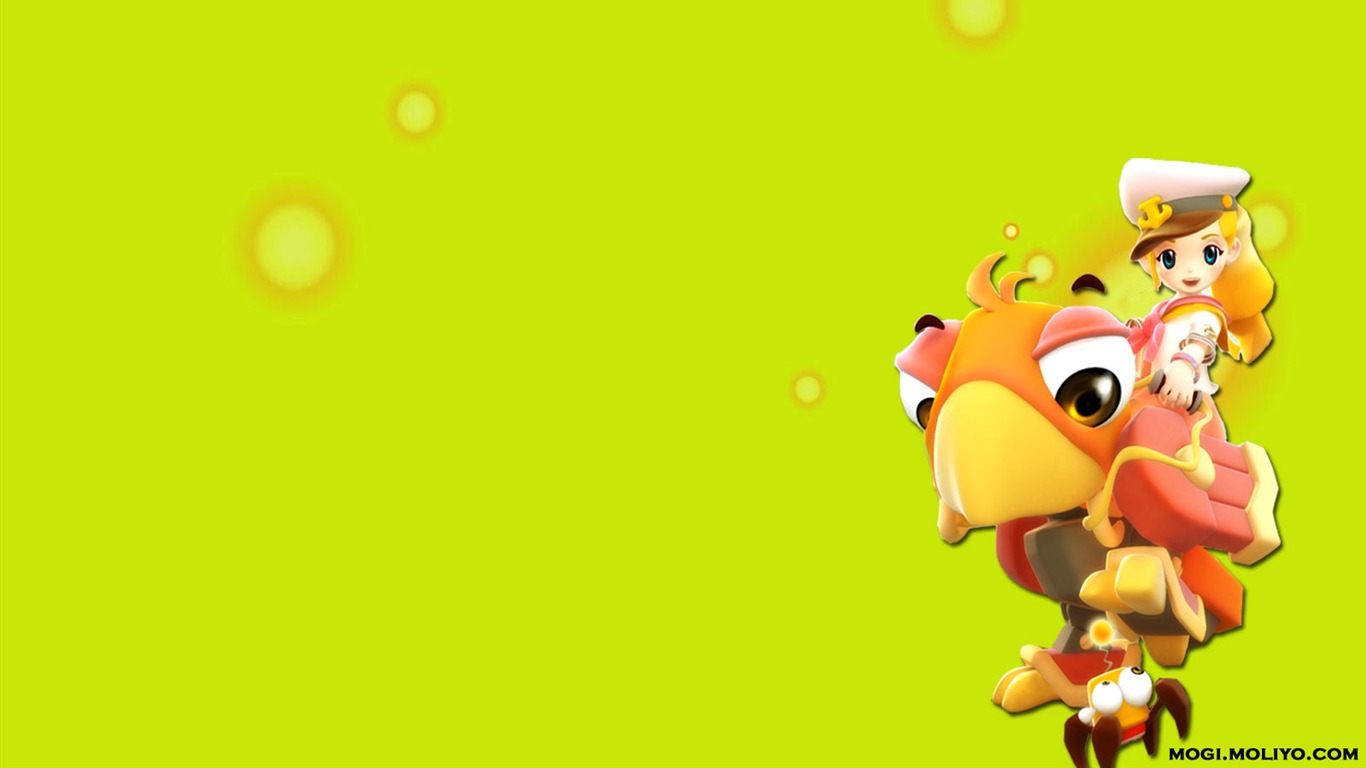 Baby tank exquisite wallpaper #4 - 1366x768