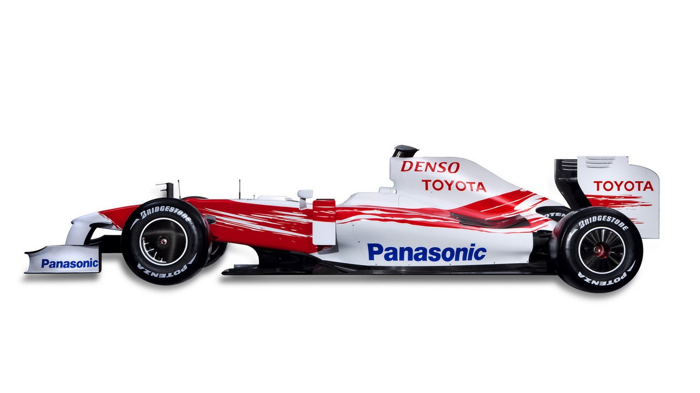 Toyota 2009 TF109 F1 Car wallpaper #1 - 1366x768