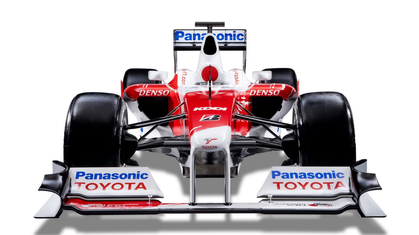 Toyota TF109 2009 F1 Car wallpaper #2 - 1366x768