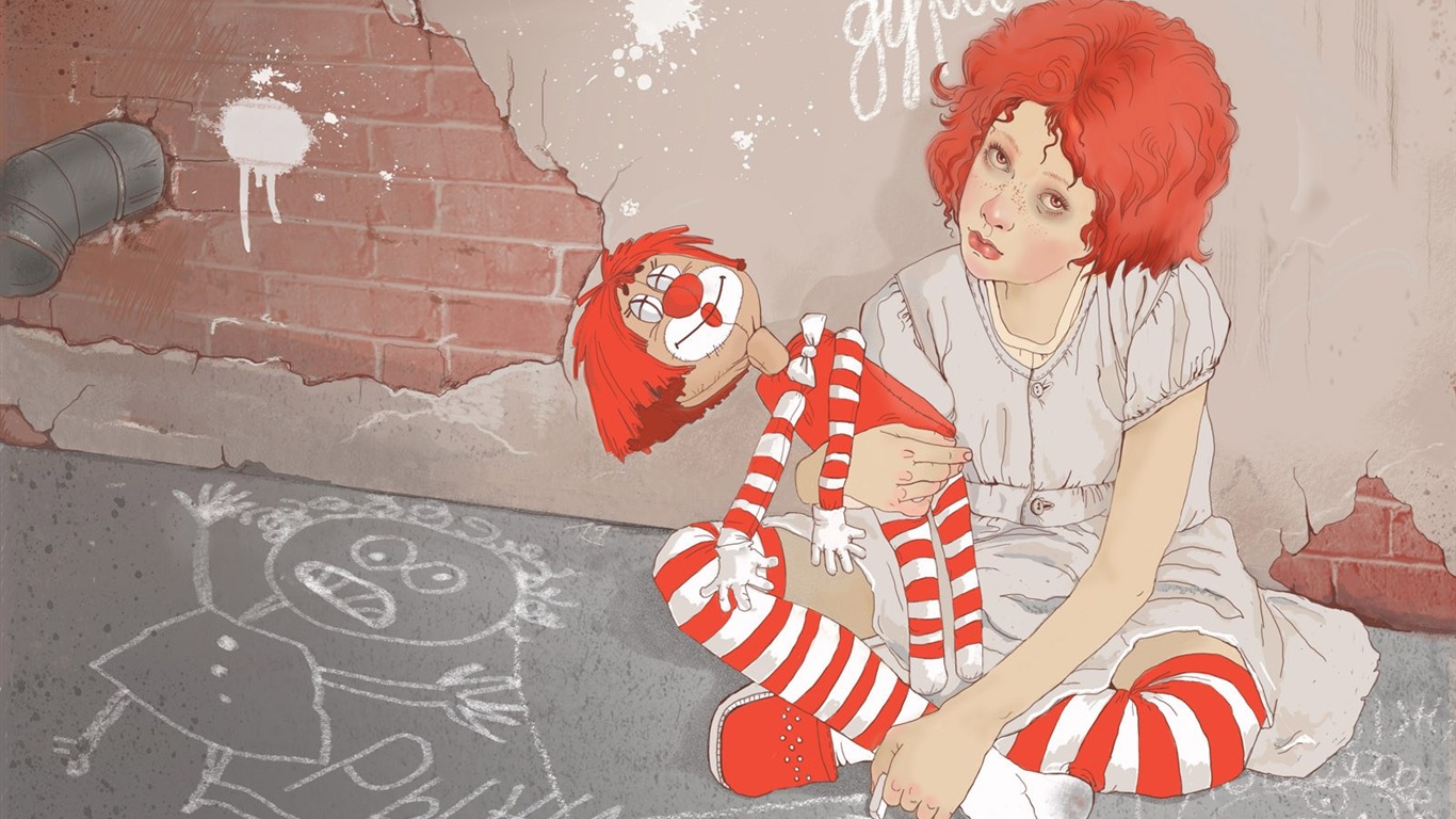 Ilustrace Design kolekce Wallpaper #4 - 1366x768