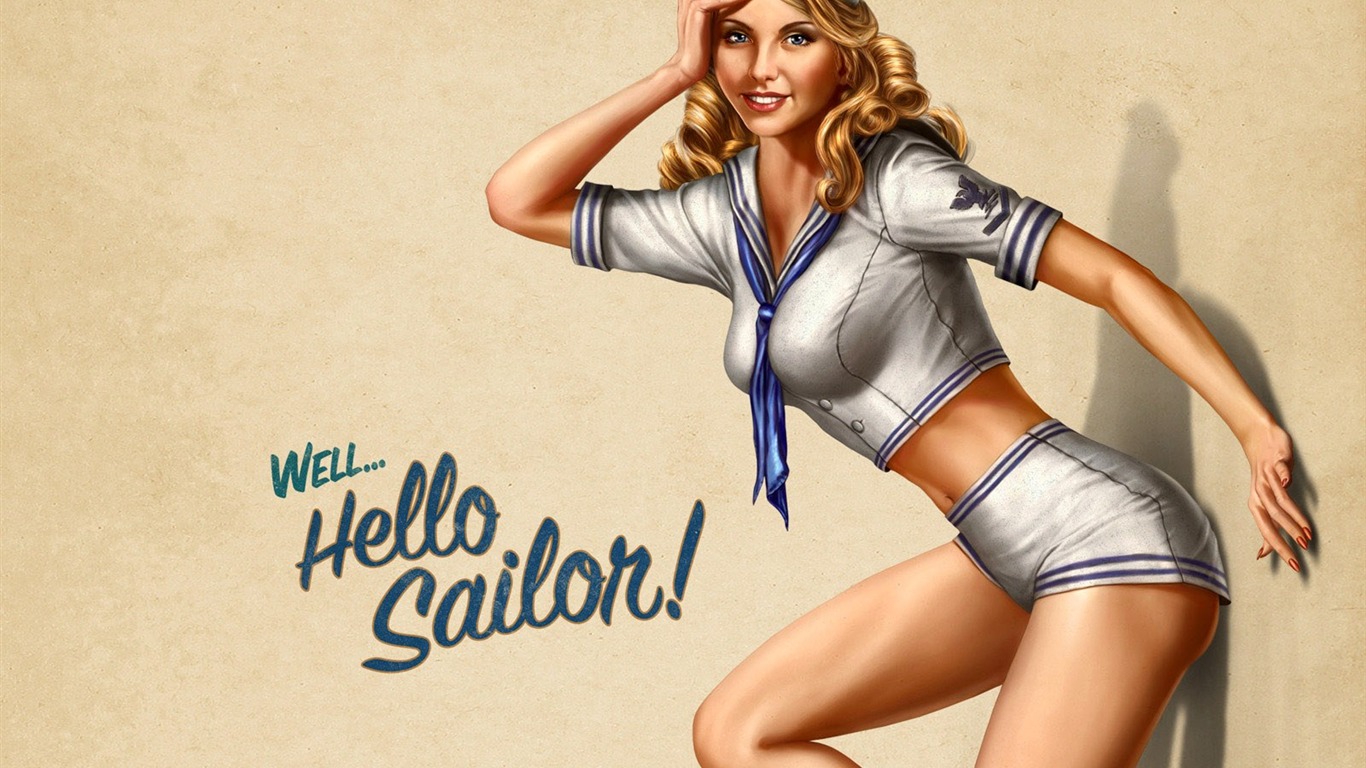 Ilustrace Design kolekce Wallpaper #34 - 1366x768