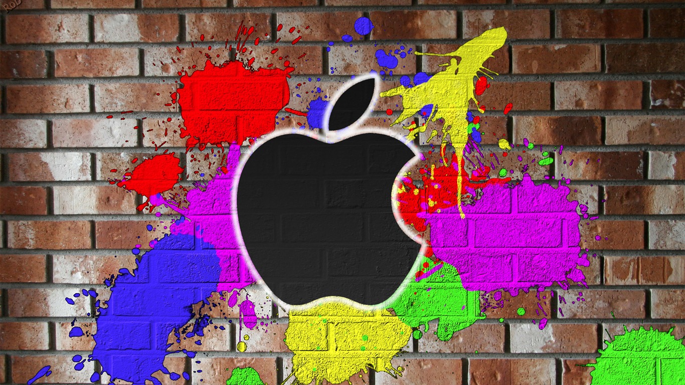 最新Apple主題桌面壁紙 #1 - 1366x768