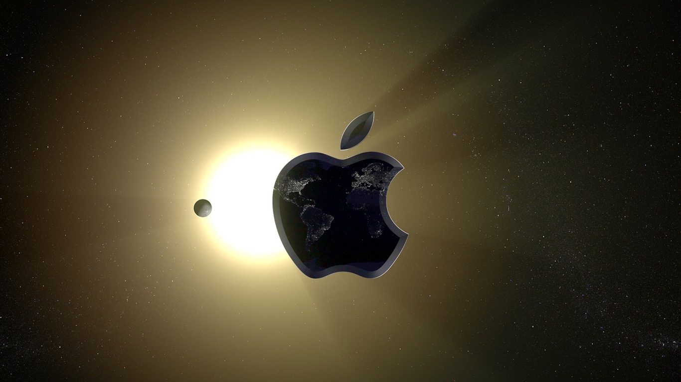 最新Apple主題桌面壁紙 #7 - 1366x768