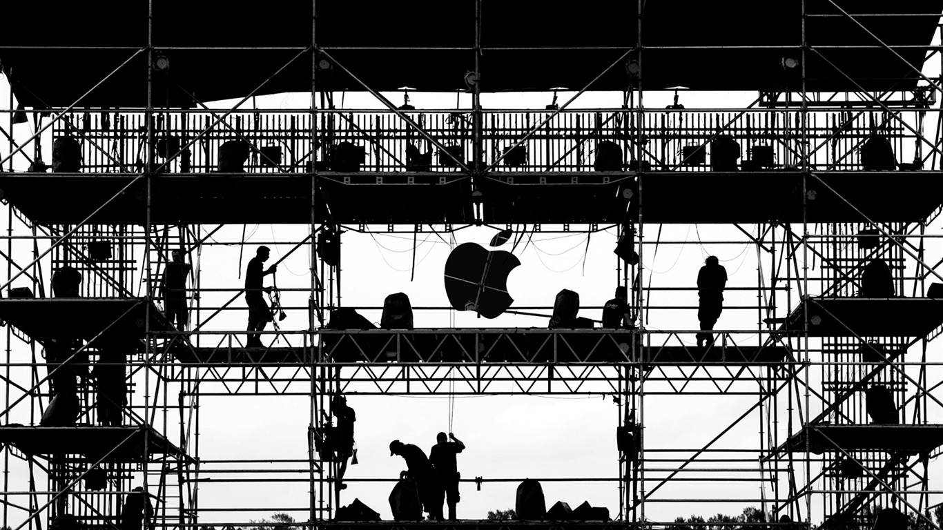 Apple New Thème Fond d'écran #29 - 1366x768