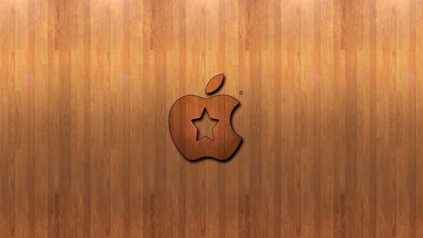 最新Apple主題桌面壁紙 #35 - 1366x768