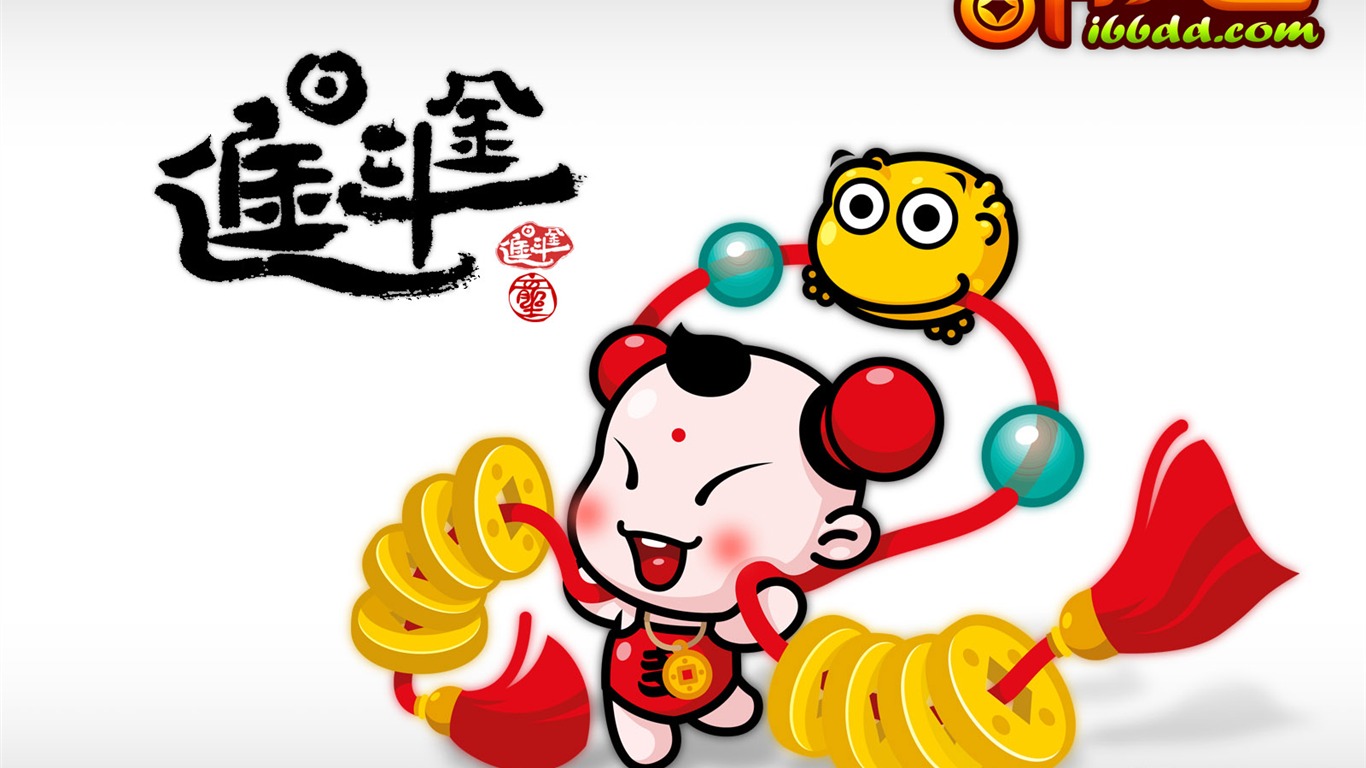 招財童子壁紙專輯(一) #4 - 1366x768