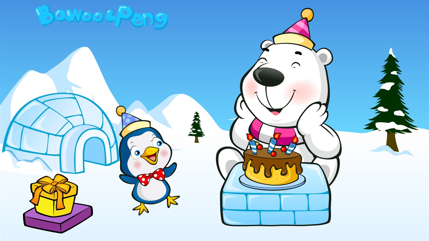 BawooPeng tapety (1) #3 - 1366x768