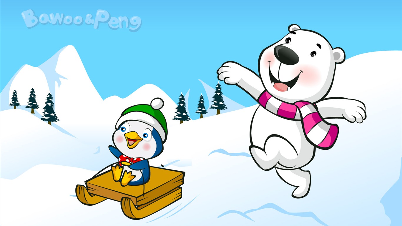 BawooPeng壁紙(一) #7 - 1366x768