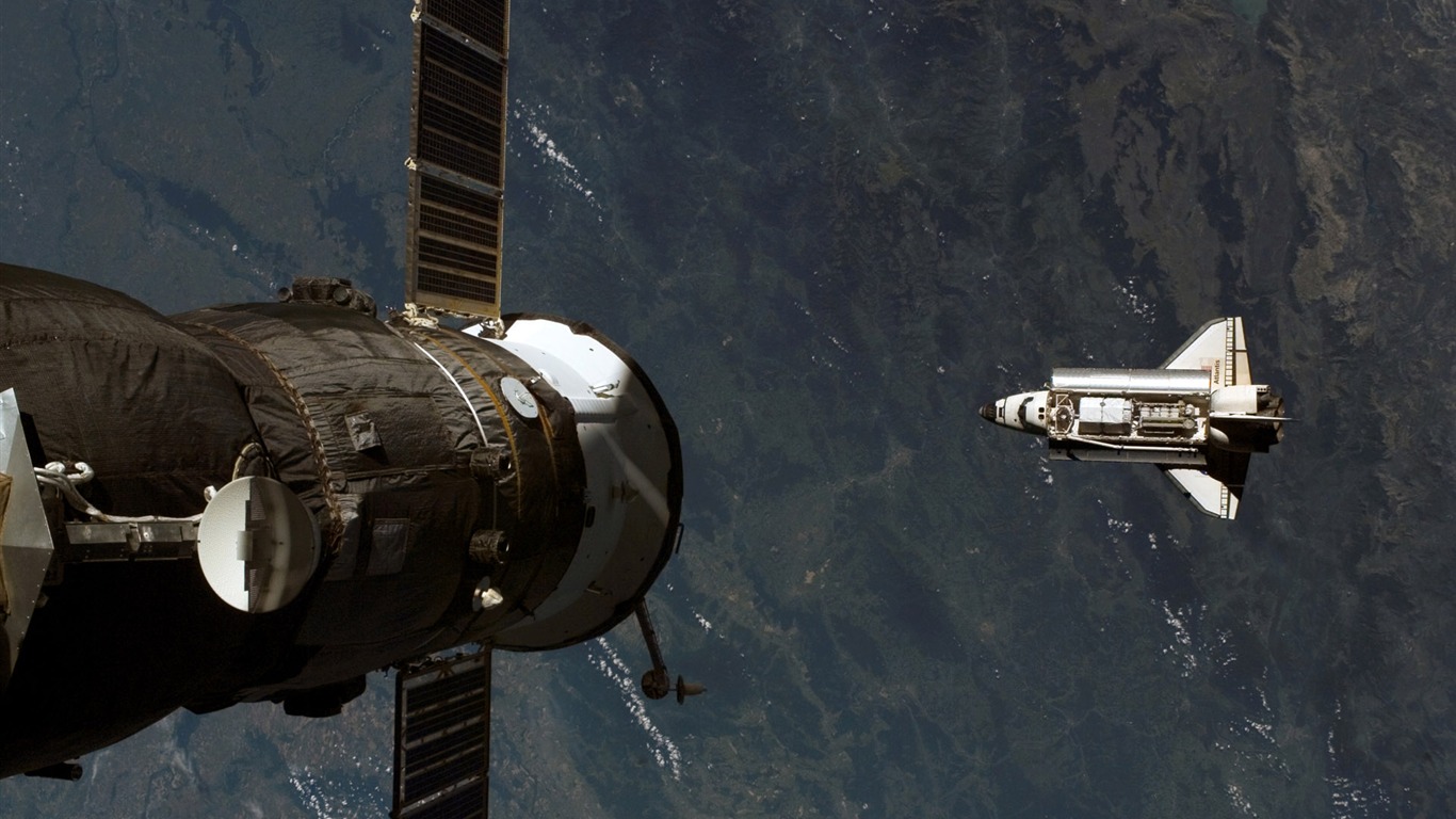 NASA prostor HD Tapety na plochu #3 - 1366x768
