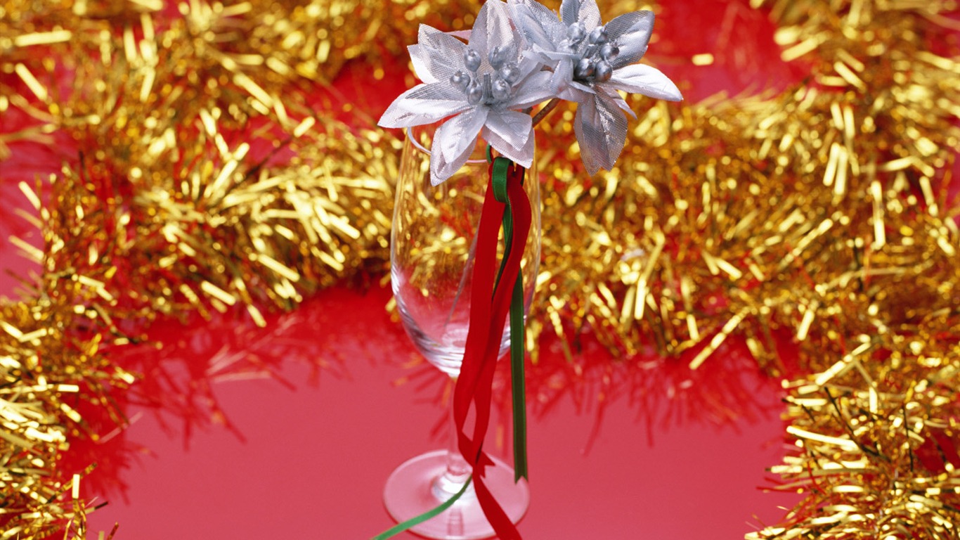 Christmas landscaping series wallpaper (7) #17 - 1366x768