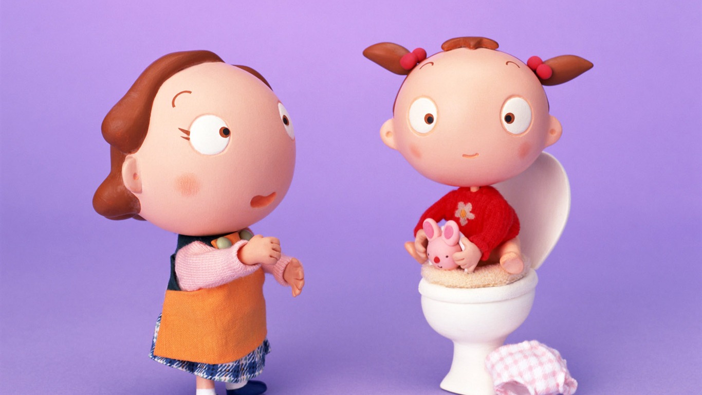 Happy Family wallpaper album (1) #6 - 1366x768