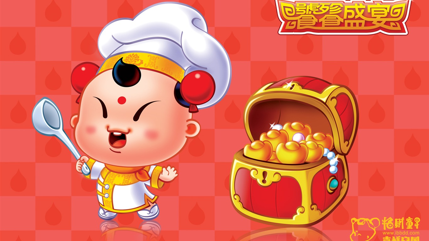 招財童子壁紙專輯(三) #6 - 1366x768