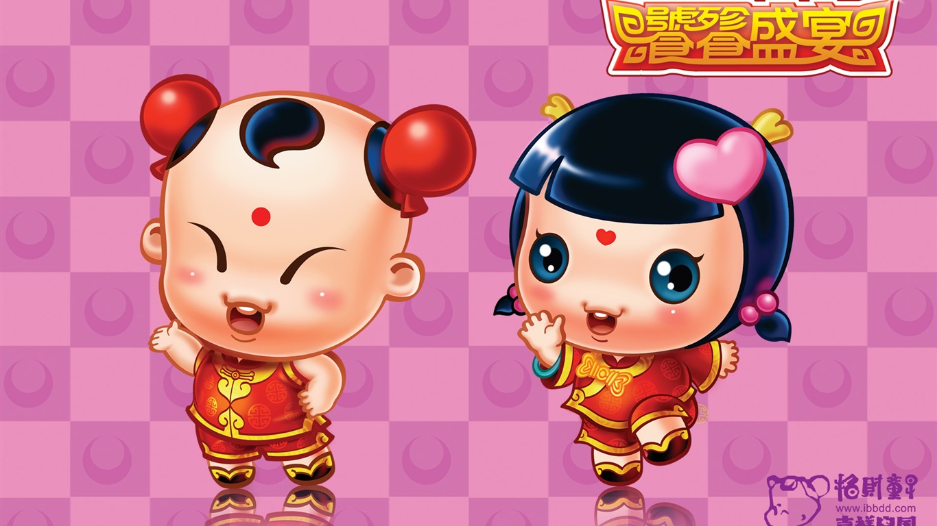 招財童子壁紙專輯(三) #11 - 1366x768