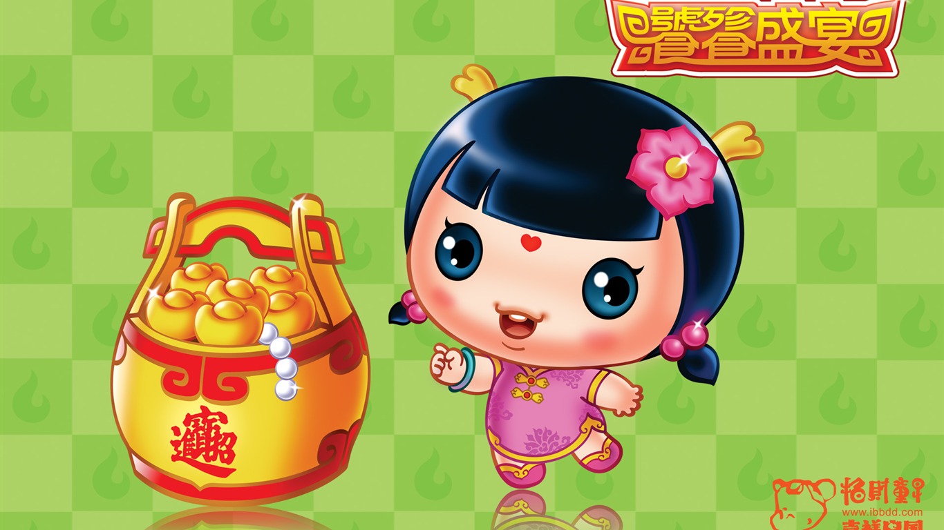招財童子壁紙專輯(三) #14 - 1366x768