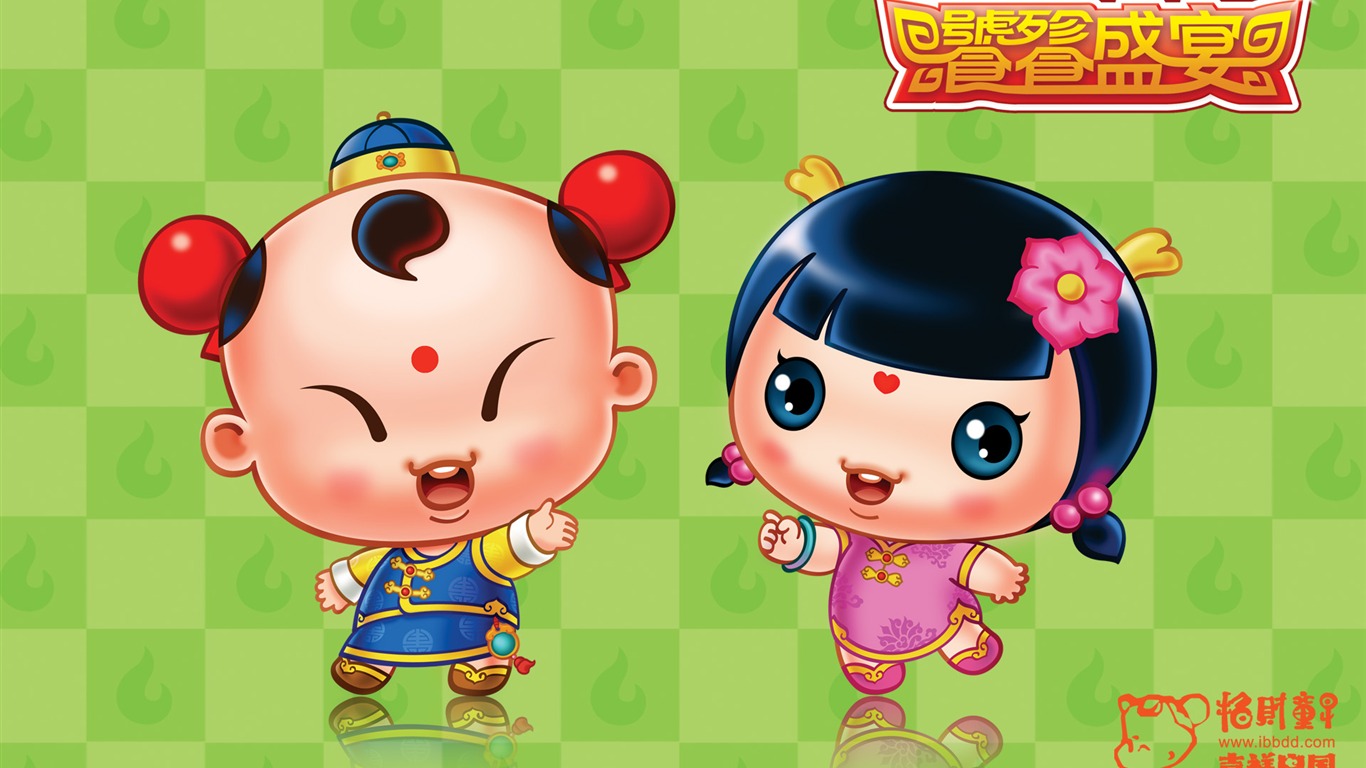 招財童子壁紙專輯(三) #18 - 1366x768