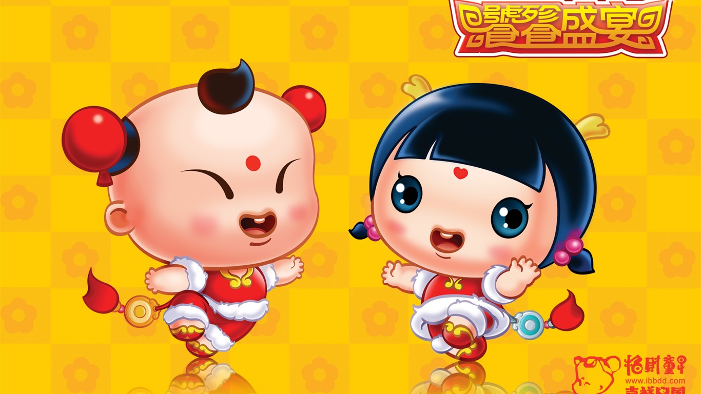 招財童子壁紙專輯(三) #21 - 1366x768