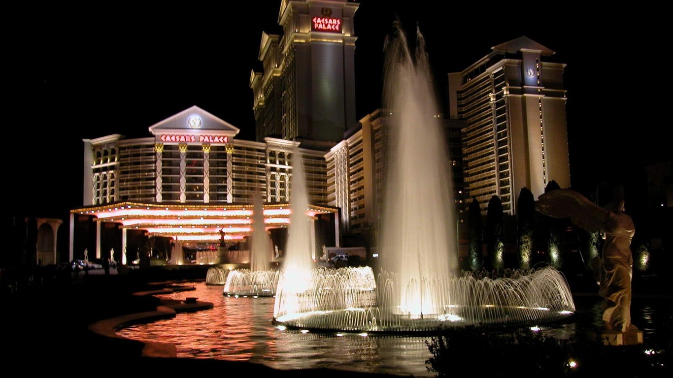 Glamorous Las Vegas City Fond d'écran #10 - 1366x768