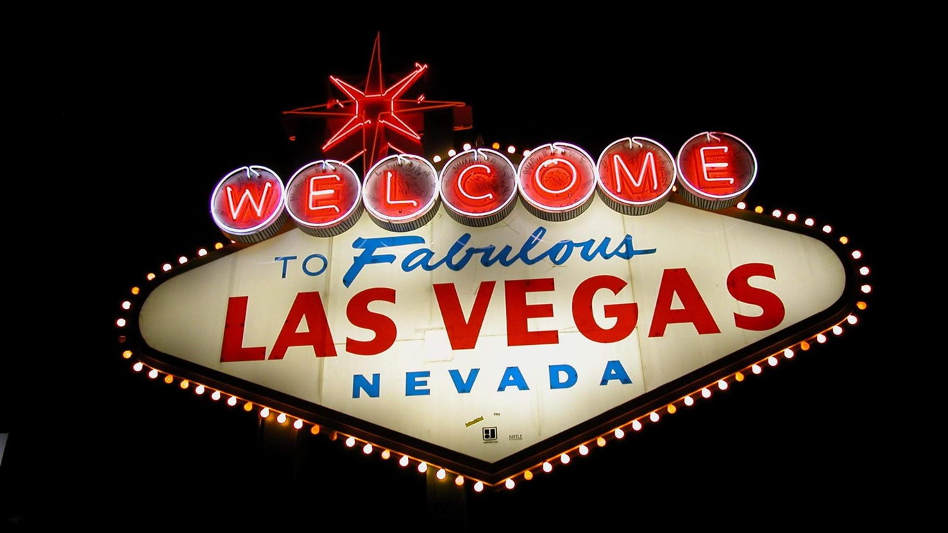 Glamorous Las Vegas City Fond d'écran #42 - 1366x768