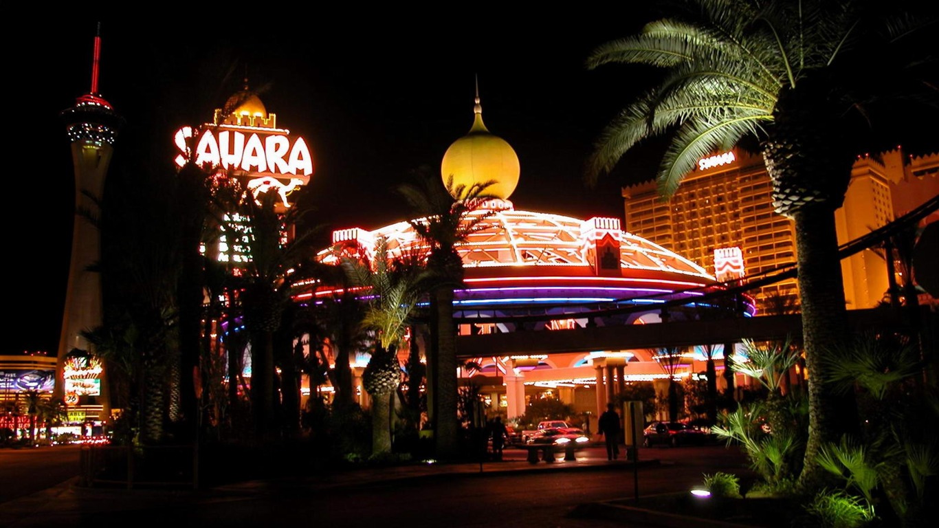 Glamorous Las Vegas City Fond d'écran #44 - 1366x768