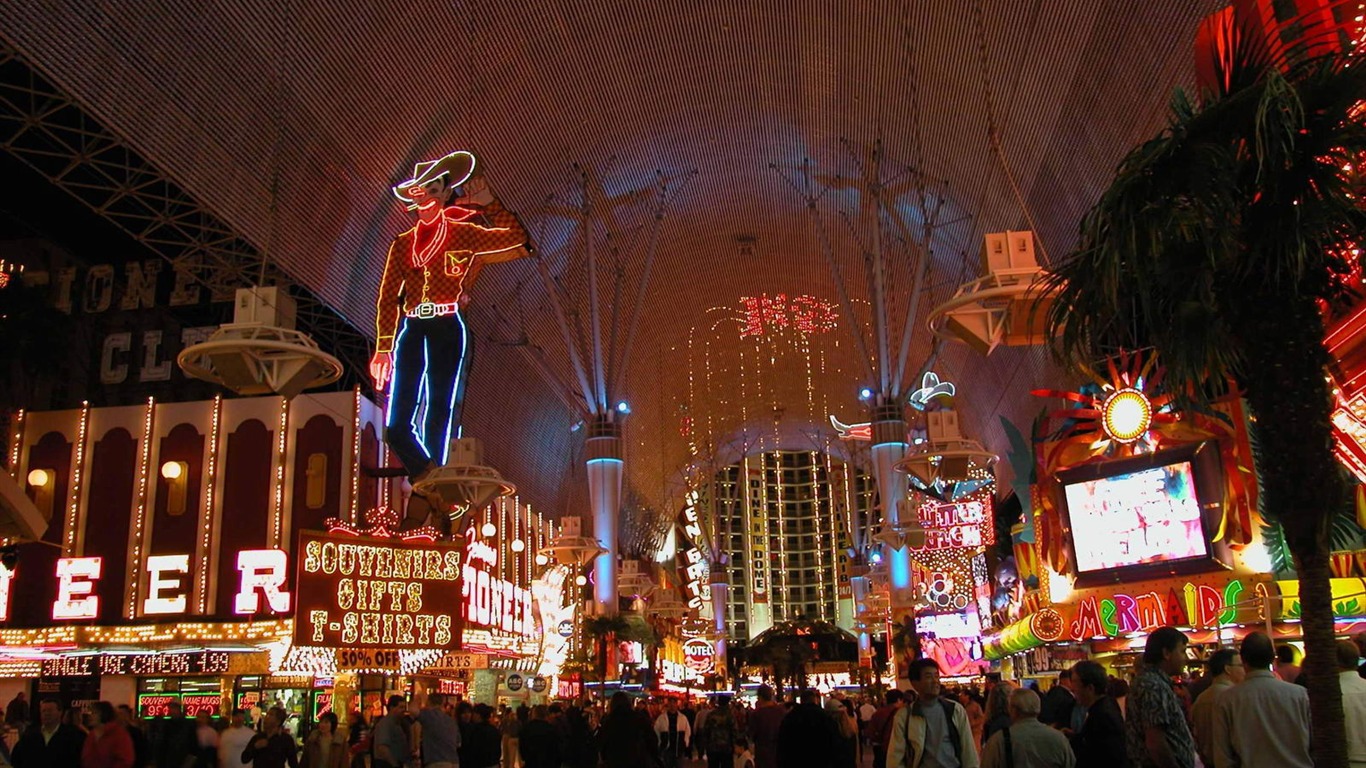 Glamorous Las Vegas City Fond d'écran #46 - 1366x768